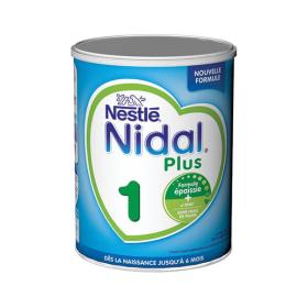 NESTLÉ HEALTH SCIENCE Nidal plus lait 1er âge 800g