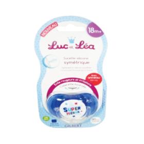 LUC ET LÉA Sucette silicone symétrique +18 mois