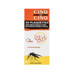 CINQ SUR CINQ Plaquettes anti-moustiques pour diffuseur 30 unités