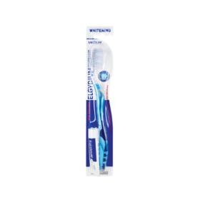 ELGYDIUM Blancheur brosse à dents medium + mini Dentifrice offert