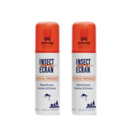 INSECT ECRAN Anti-moustique spécial tropiques lot 2x75ml