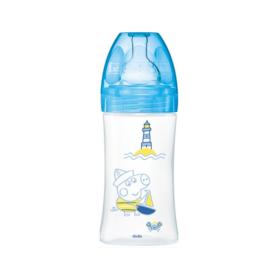 DODIE Biberon initiation+ george 6 mois et + 3 vitesses 330ml