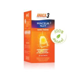 ANACA 3 Infusion minceur nuit 24 sachets