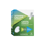 NUTRISANTÉ Vitamine C Calcium Vitamine D capital osseux 24 comprimés à croquer