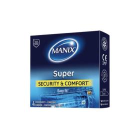 MANIX Super easy-fit 4 préservatifs offerts