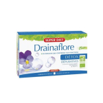 SUPER DIET Drainaflore bio detox 20 ampoules + 10 offertes