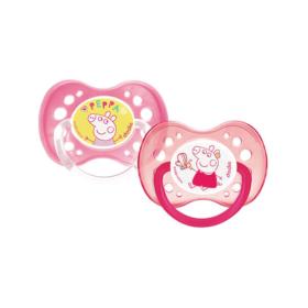 DODIE Duo sucettes anatomiques +18 mois peppa peppa pig