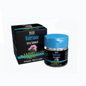 SID NUTRITION Valériane stress sommeil 30 gélules