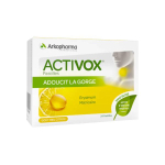 ARKOPHARMA Activox citron 24 comprimés à sucer