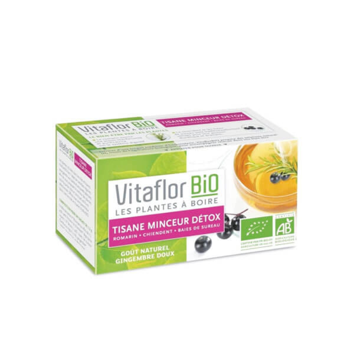 VITAFLOR Bio tisane minceur détox 18 sachets ... VITAFLOR Bio tisane minceur détox 18 sachets ...