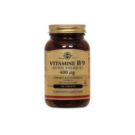 SOLGAR Vitamine B9 (acide folique) 400µg 100 tablettes