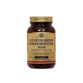 SOLGAR Extra concentré glucosamine chondroïtine MSM 60 comprimés