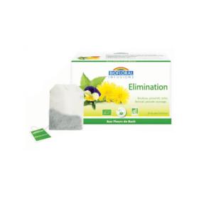 BIOFLORAL Infusions élimination bio 20 sachets