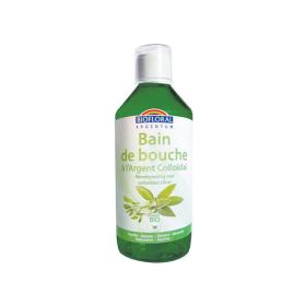 BIOFLORAL Soins bain de bouche à l'argent colloïdal bio 500ml