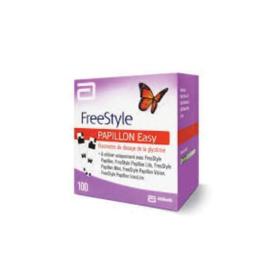 FREESTYLE LIBRE Papillon easy 100 électrodes de dosage