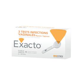 BIOSYNEX Exacto 3 tests infections vaginales