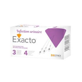 BIOSYNEX Exacto 3 tests infections urinaires