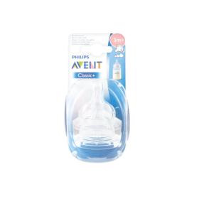 AVENT 2 tétines à débit variable 3 mois et +