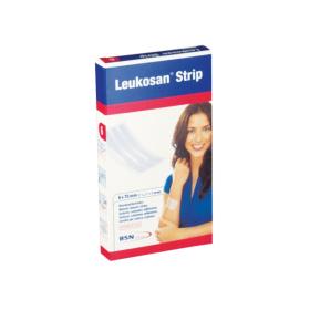 BSN MEDICAL Leukosan strip 6x75mm 2x3 strips