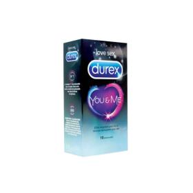 DUREX 10 préservatifs you and me