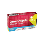 MYLAN Omeprazole conseil 20mg 28 gélules gastro-résistantes