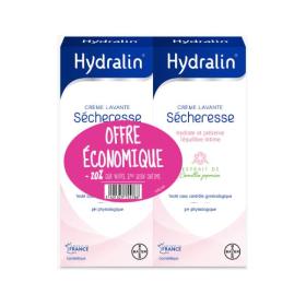 HYDRALIN Sécheresse crème lavante lot de 2x200ml