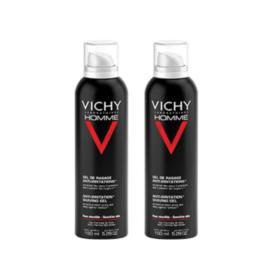 VICHY Homme gel de rasage anti-irritations lot 2x150ml