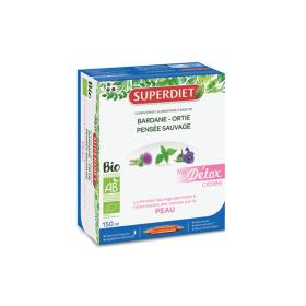 SUPER DIET Ma détox ciblée peau bio 10 ampoules