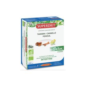 SUPER DIET Ma détox ciblée intestins bio 10 ampoules