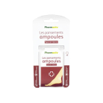 PHARMACTIV Les pansements ampoules spécial talons 5 unités