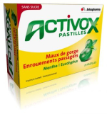 ARKOPHARMA Activox pastilles menthe eucalyptus 24 pastilles