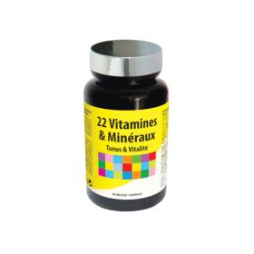 NUTRI EXPERT 22 vitamines et minéraux 60 gélules