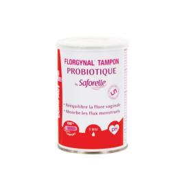 SAFORELLE Florgynal tampon probiotique applicateur compact 9 mini