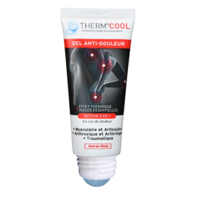 BAUSCH + LOMB Thera pearl thermcool gel anti-douleur roll-on 50ml