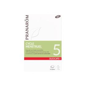 PRANAROM Oléocaps+ 5 cycle menstruel bio 30 capsules