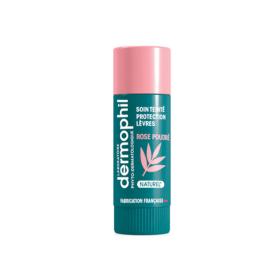 DERMOPHIL INDIEN Soin teinté protection lèvres rose poudré 4g