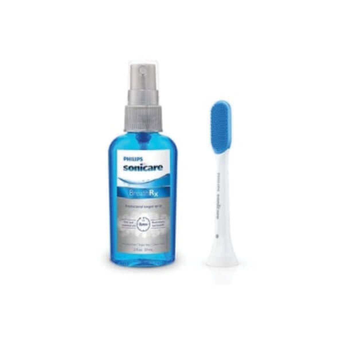 PHILIPS Sonicare tongueCare+ brosselangue + spray breathRx 60ml