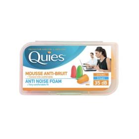 QUIES Protection auditive en mousse fluo 3 paires