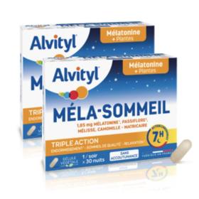 URGO Mela-sommeil lot 2x30 gélules