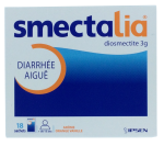 IPSEN Smectalia orange-vanille poudre 18 sachets