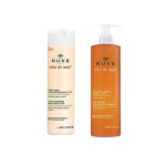 NUXE Rêve de miel gel lavant surgras 400ml + crème corps ultra-réconfortante 400ml