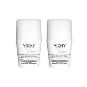 VICHY Déodorant bille peaux sensibles lot de 2x50ml