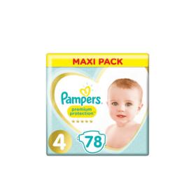 PAMPERS Premium protection maxi pack 78 couches taille 4