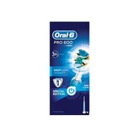 ORAL B Brosse à dents électrique pro 600 deep clean