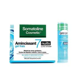 SOMATOLINE COSMETIC Pack amincissant 7 nuits gel frais 400ml + format voyage 100ml offert