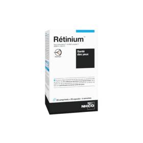 NHCO Rétinium santé des yeux 28 comprimés + 28 capsules