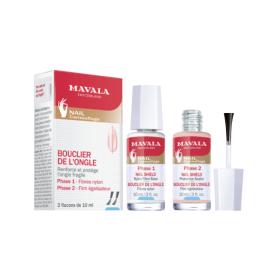 MAVALA Bouclier de l'ongle renforce et protège l'ongle fragile 2x10ml