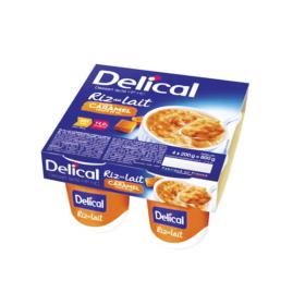 DELICAL Riz au lait HP HC caramel pointe de sel 4x200g