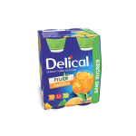 DELICAL Fruité boisson edulcorée orange 4x200ml