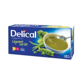 DELICAL Potage HP HC légumes variés 4x200ml